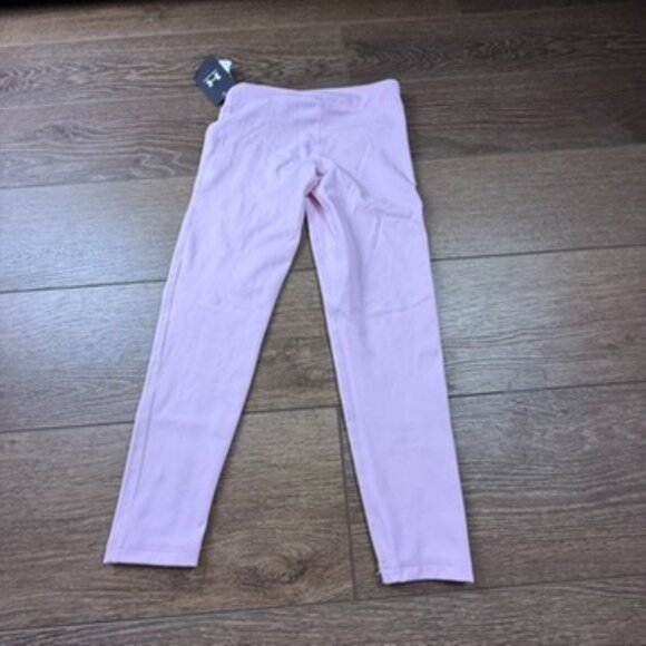 Under Armour Girls Movement Crop Leggings, Light Pink, NWT Youth M Athletic - Picture 7 of 7